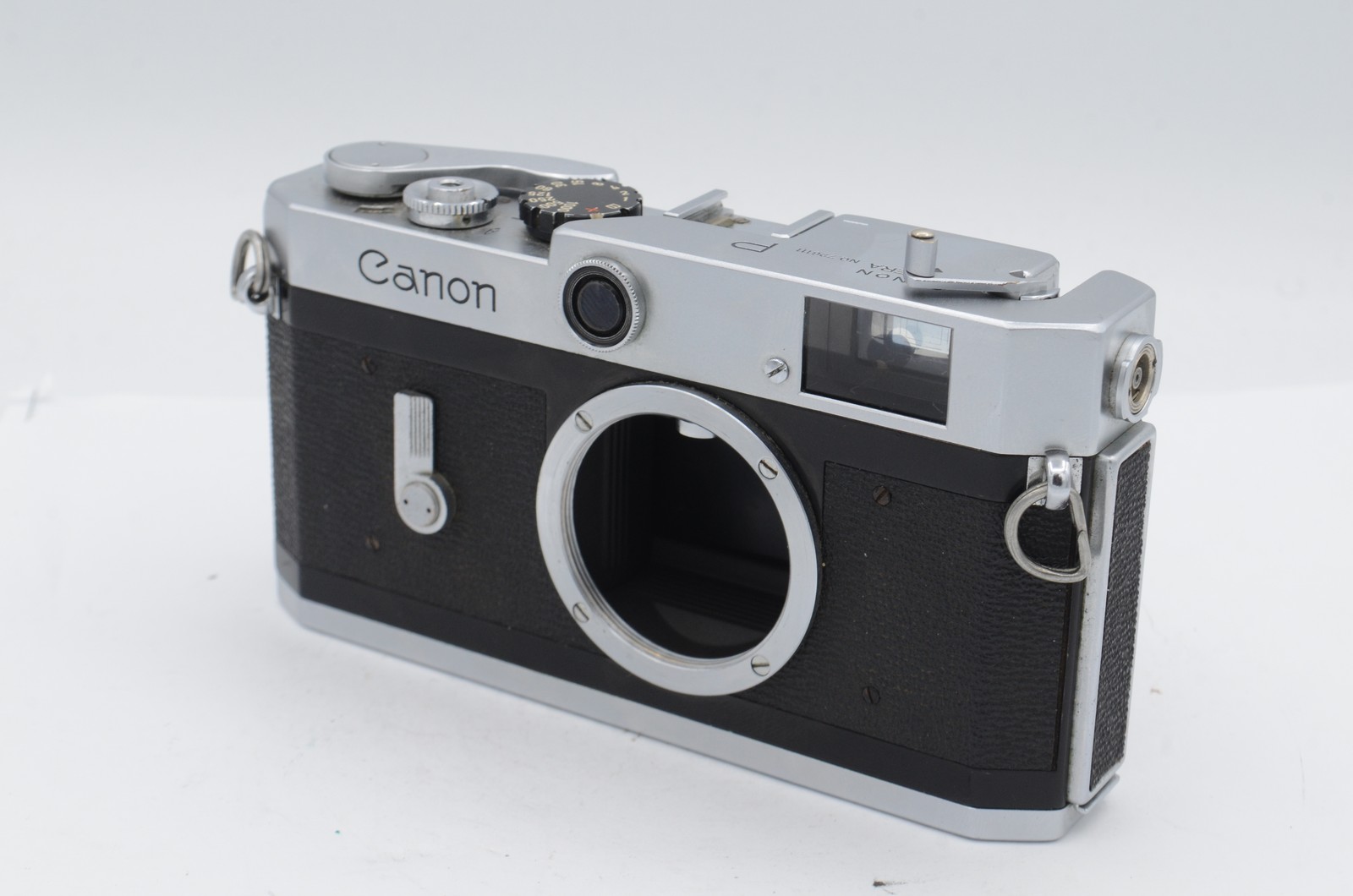 Canon P 35mm Film Rangefinder Camera Body, Chrome (Made in Japan)