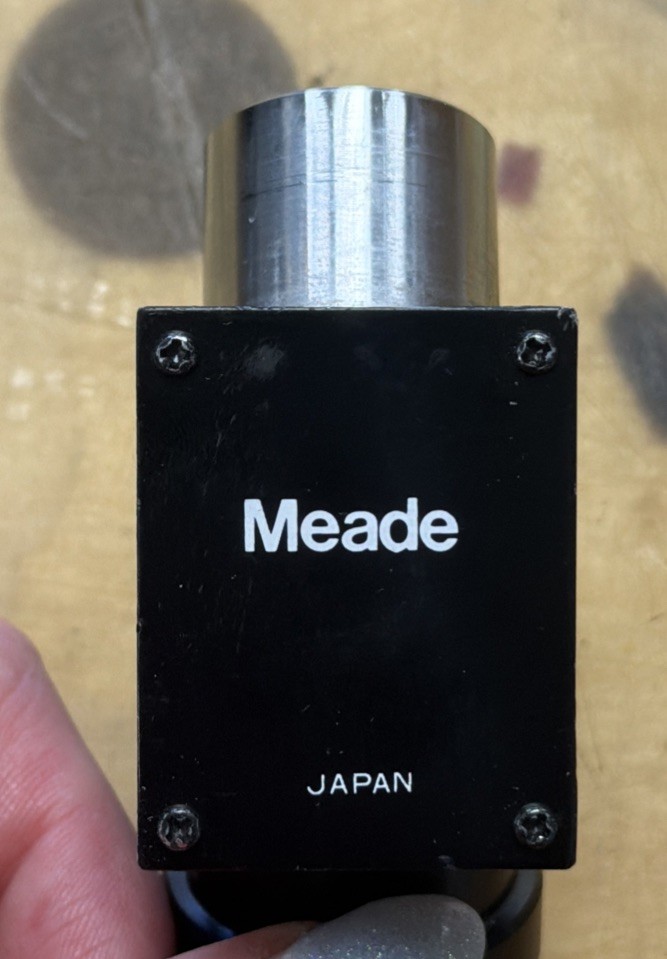 Meade 1000mm f/11 Mirror Spotting Scope D=90mm T-Adapter w/ Eye Piece