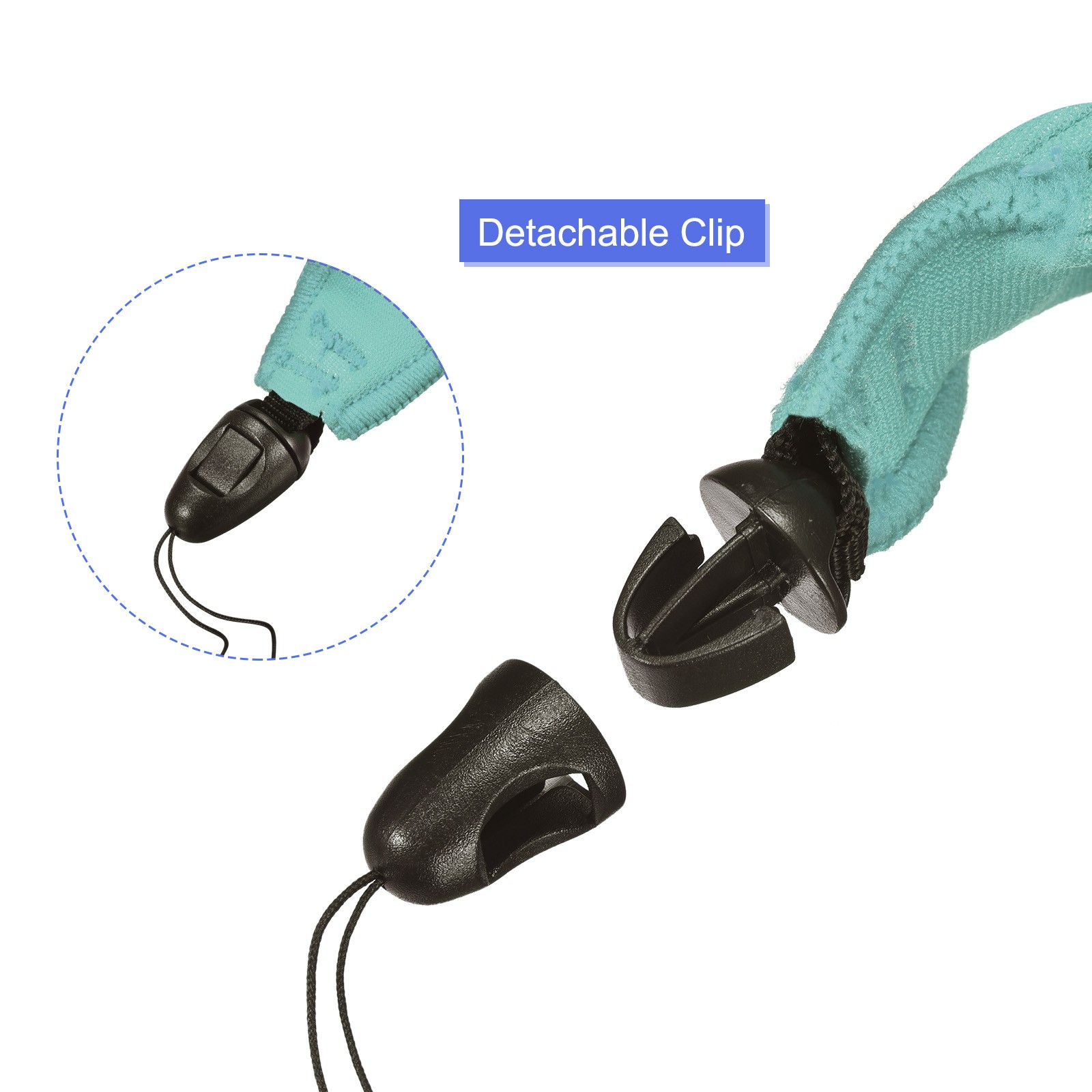 Floating Wrist Straps, Waterproof 250g Buoyancy Wristband Strap, Sky Blue