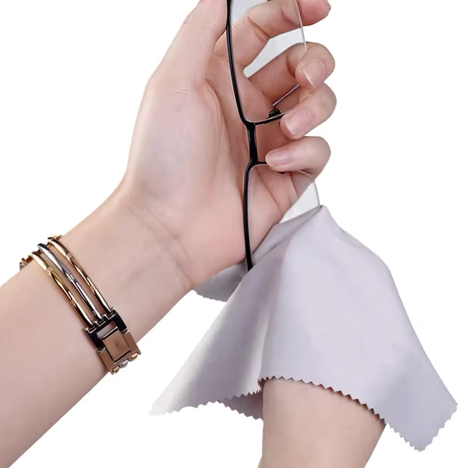 (2-PACK) 12″X12″ Microfiber Cleaning Cloth For Camera Lens Glasses Phone Screen