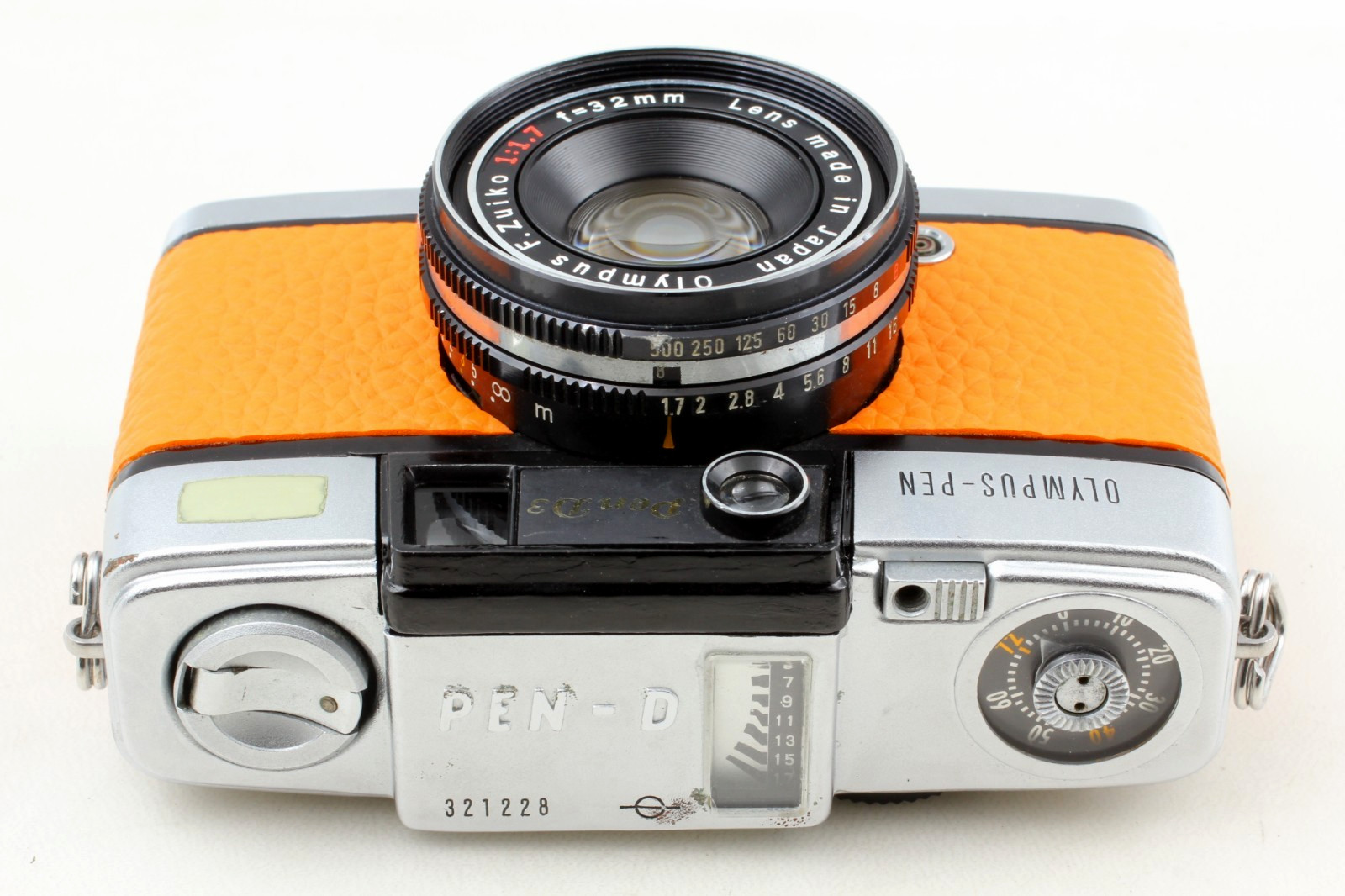 Repaired/Tested [MINT] Olympus PEN D3 35mm Half Film Camera 32mm f1.7 Lens JAPAN