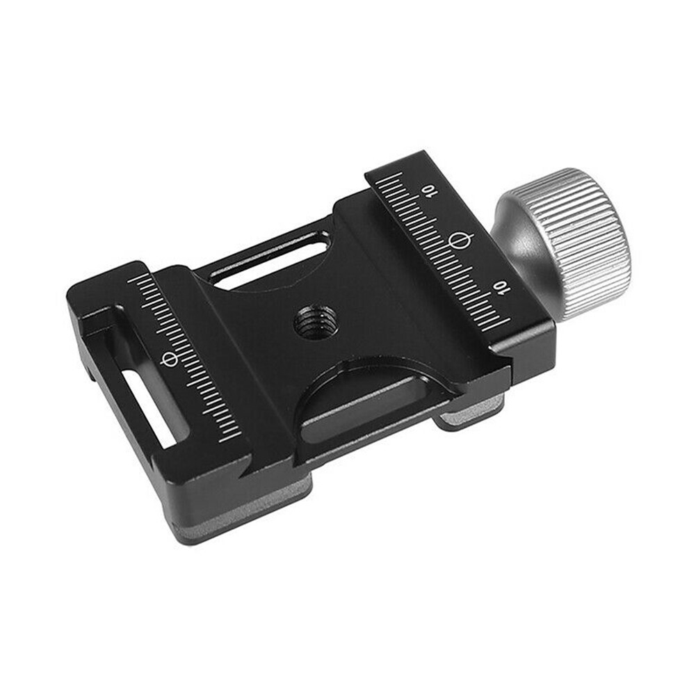 38mm Adjustable QR 1/4″ Screw Clamp Camera Tripod Mount For Arca Swiss Plate