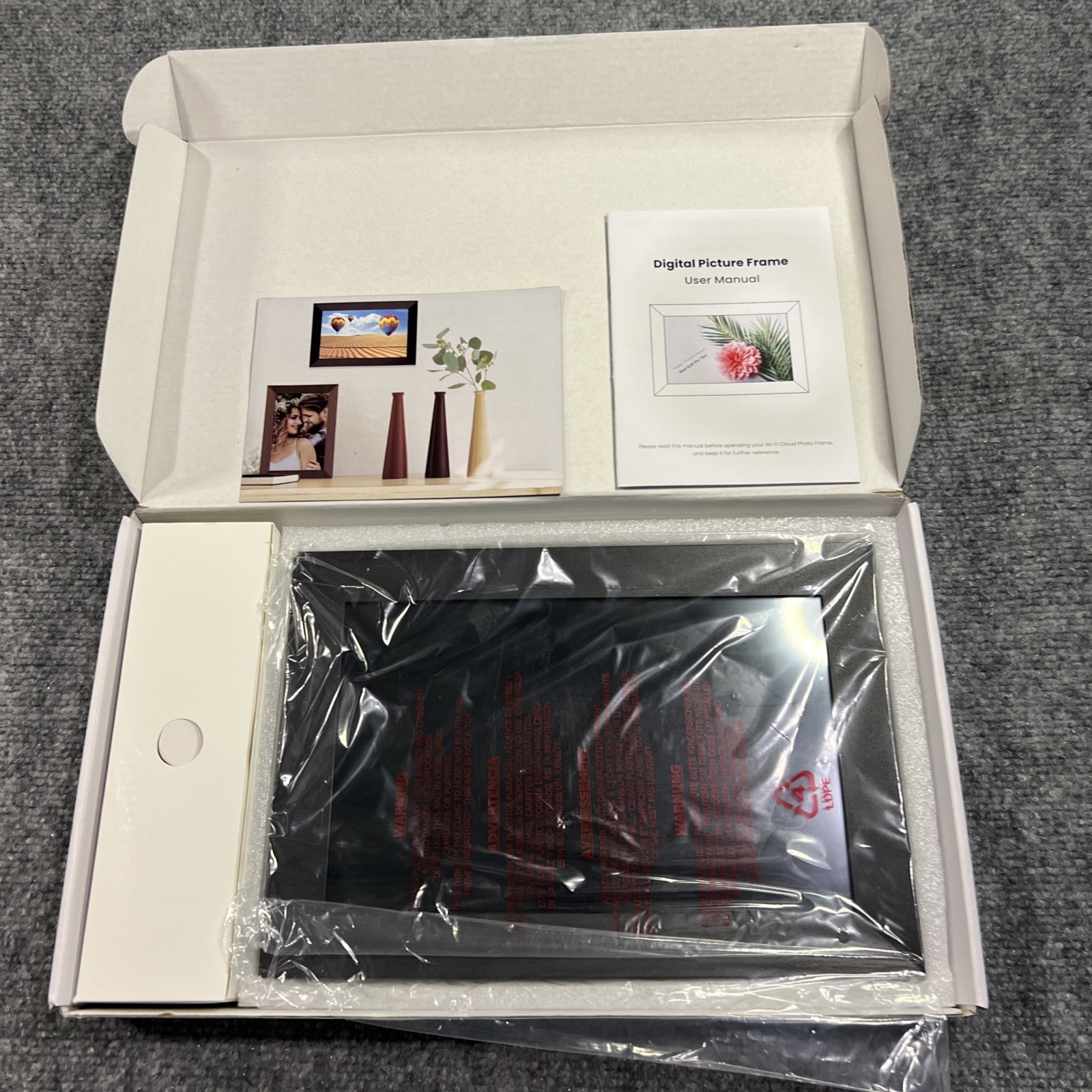 Bigasuo 10.1″ Digital Frame with 32GB Storage – Effortless Memory Sharing
