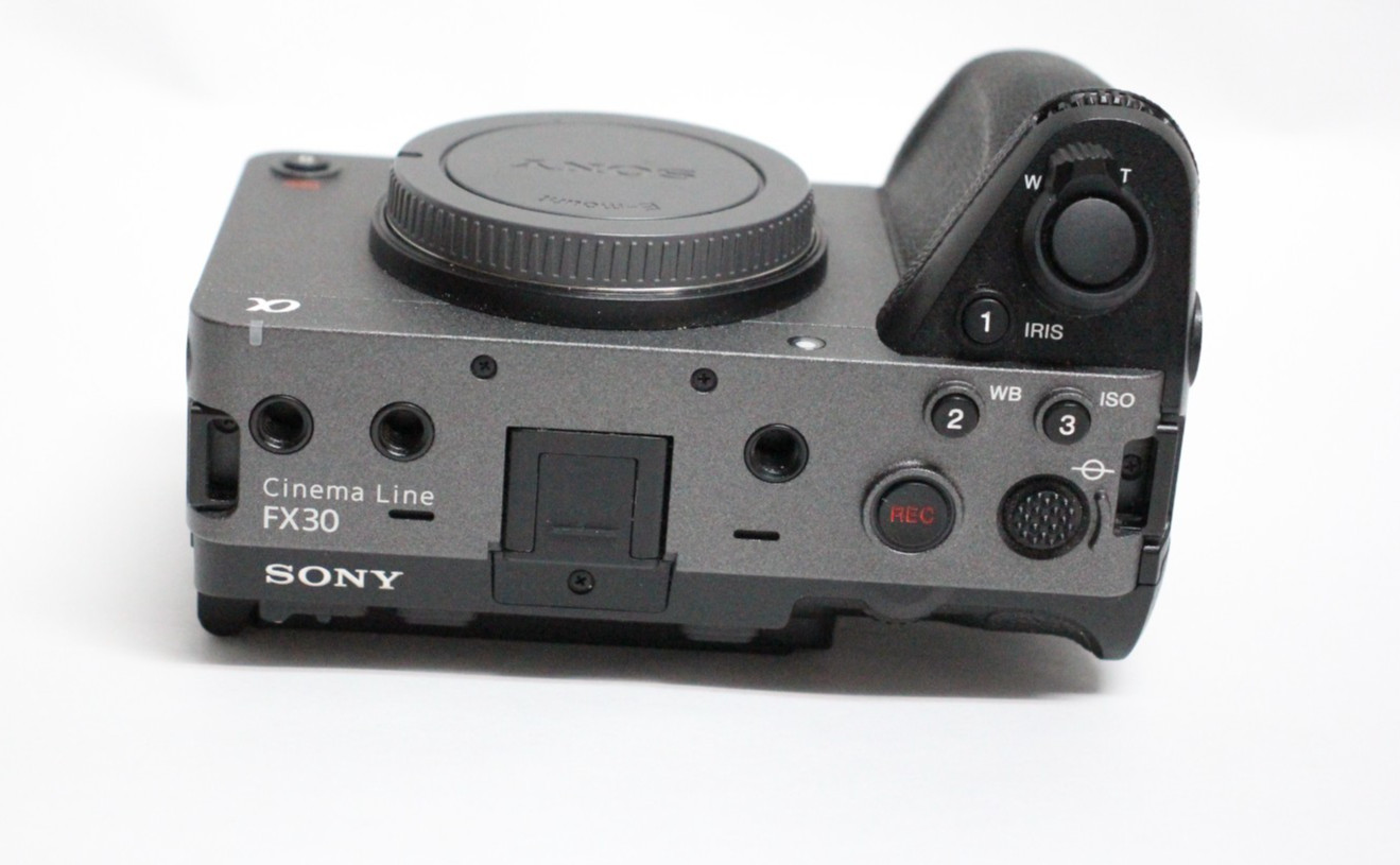 Sony camera FX30 Digital Cinema with Sony Tough 160GB CFexpress Type A card