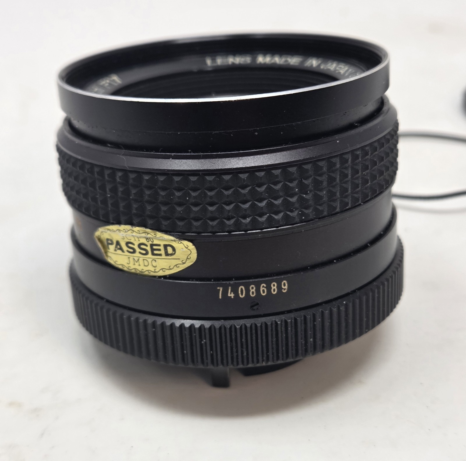 Konica Hexanon AR 50mm f/1.7 AE Lens Konica AR Mount w/ Cap Japan Vintage