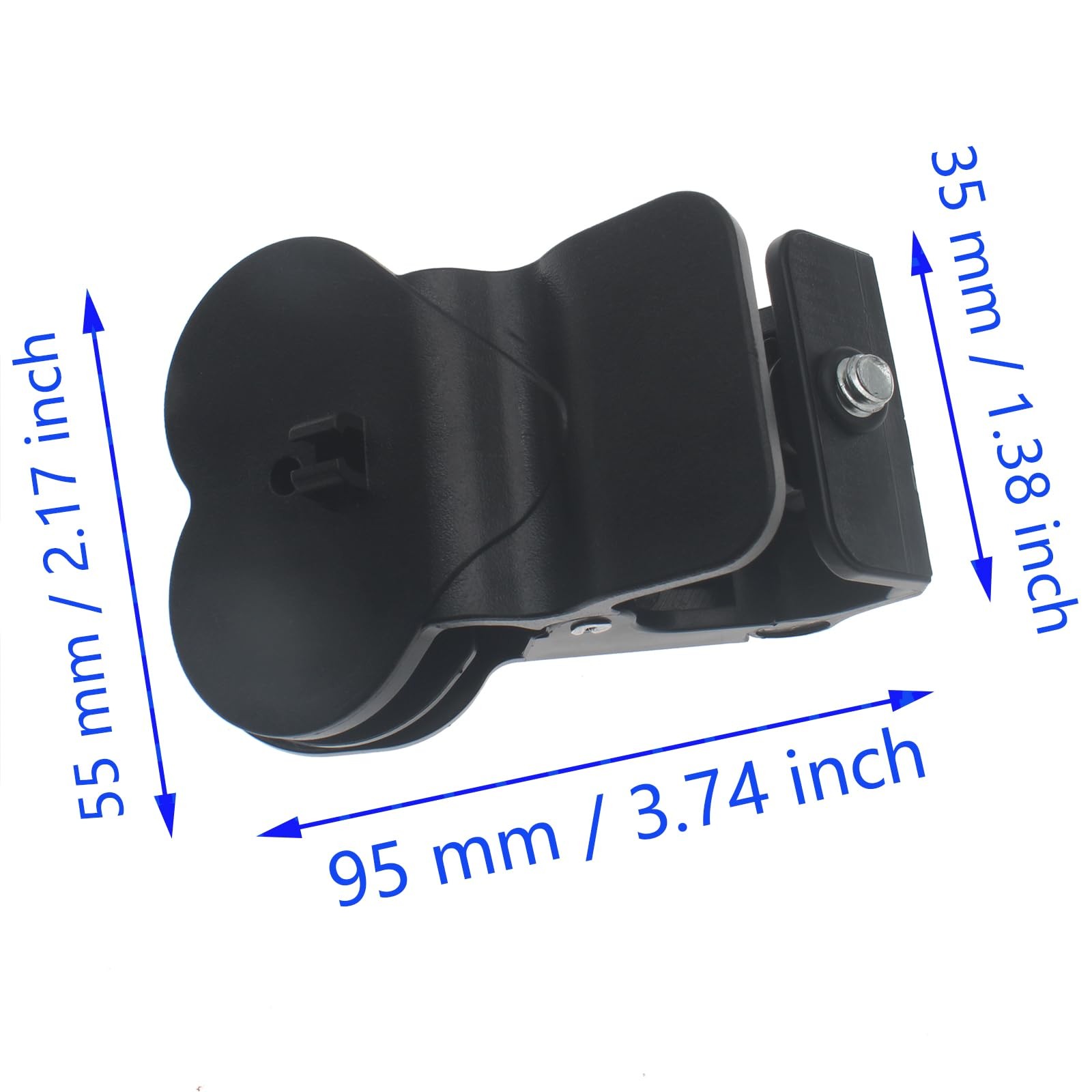 LCD Display Top Mount Clamp Clip with 1/4 Screw Connector for Video Live Stre…