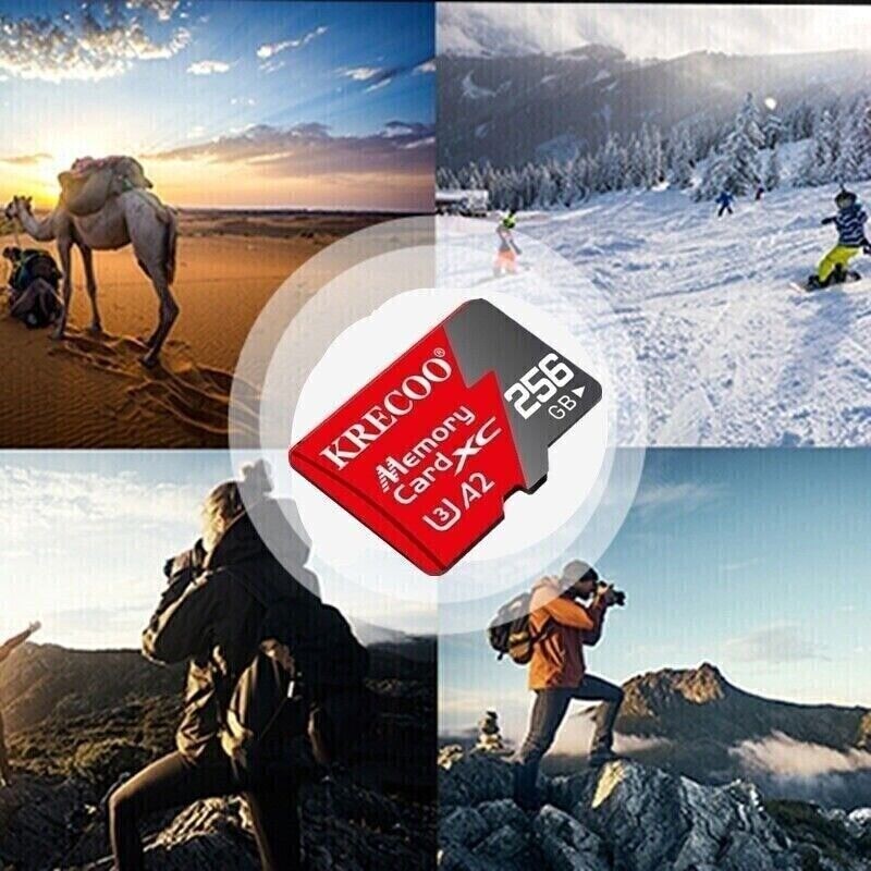 128GB 256GB 1TB Micro SD Card Memory Card TF Card +Free Adapter High Speed Lot
