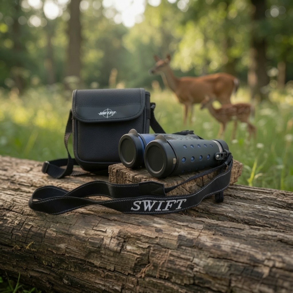 Swift Ultra Lite 930B 10×42 Waterproof Phase-Coated Binoculars w/Case FREE SHIP