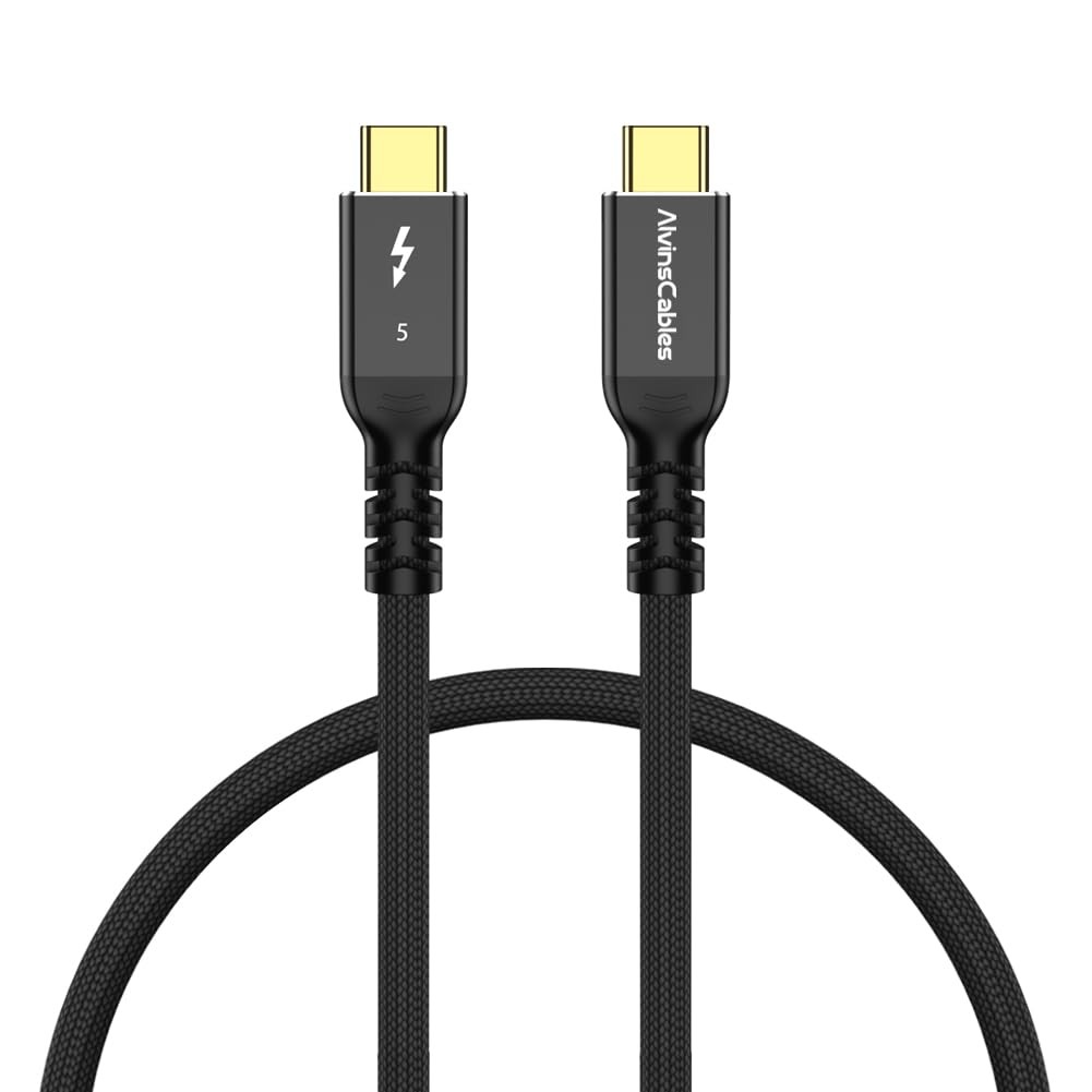 1ft USB-C to USB-C Cable 120Gbps Bandwidth 240W PD Fast Charging 16K Display