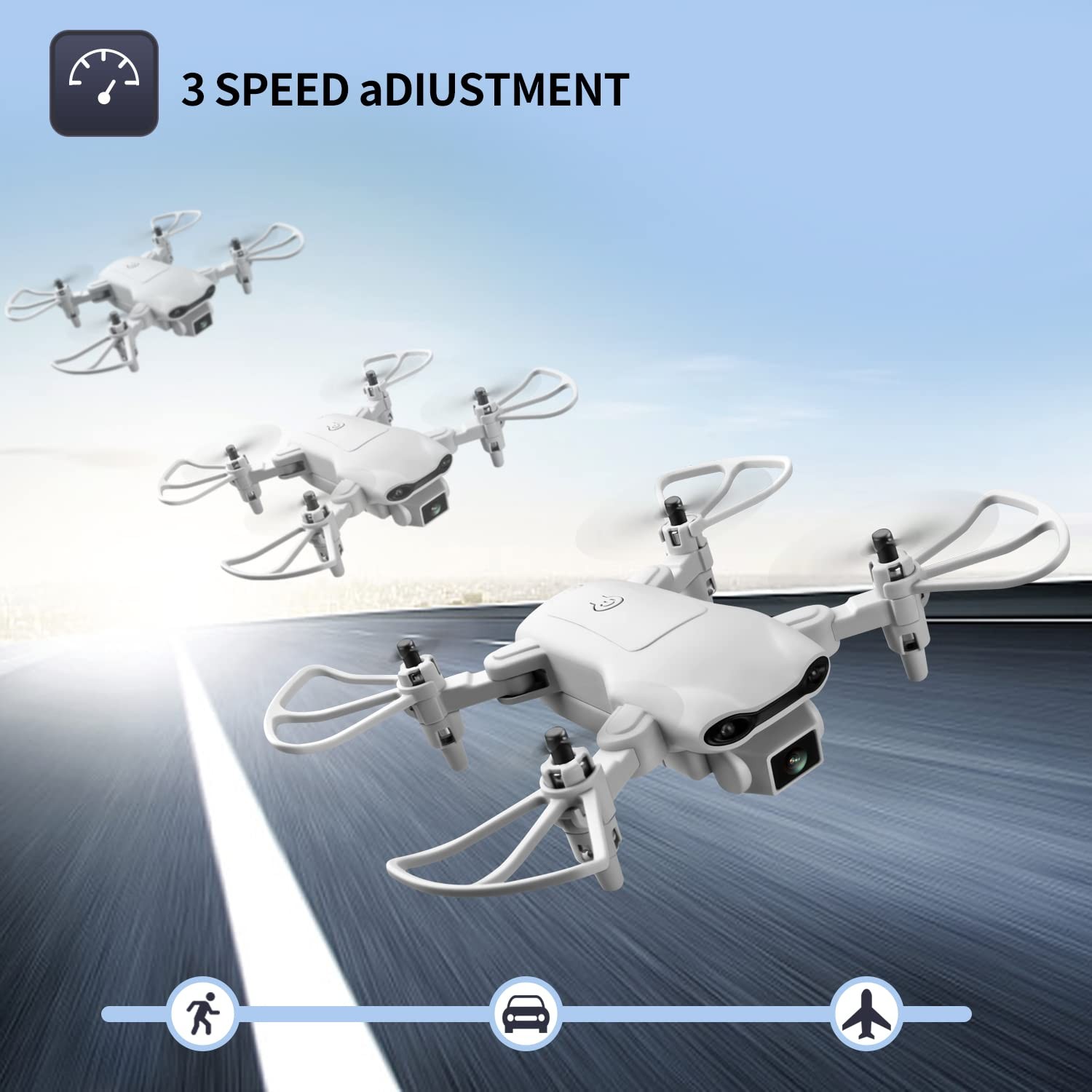 4DV9 Drone with 1080P HD Camera for Kids FPV Live Video RC Mini Quadcopter Helic