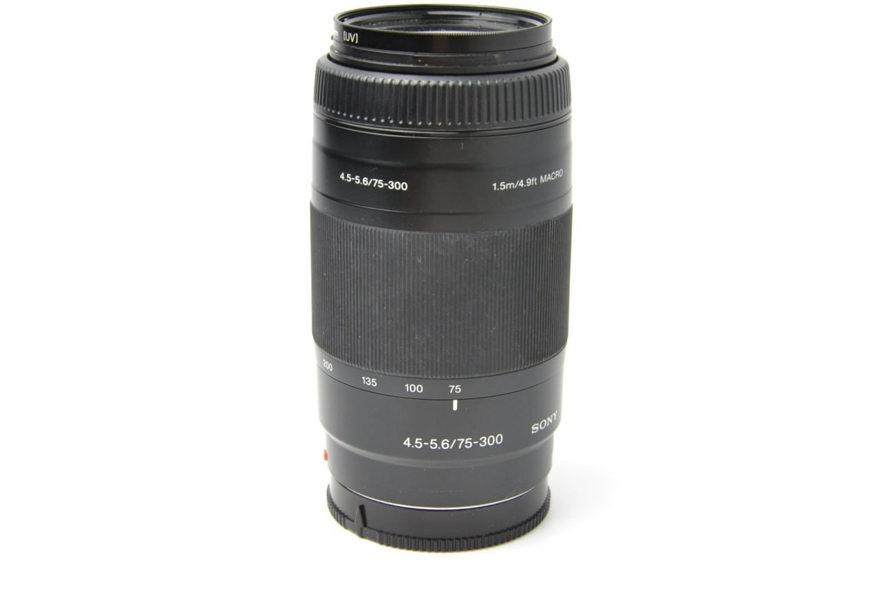 Sony 75-300mm f4.5-5.6 Macro Lens S/N 2359211