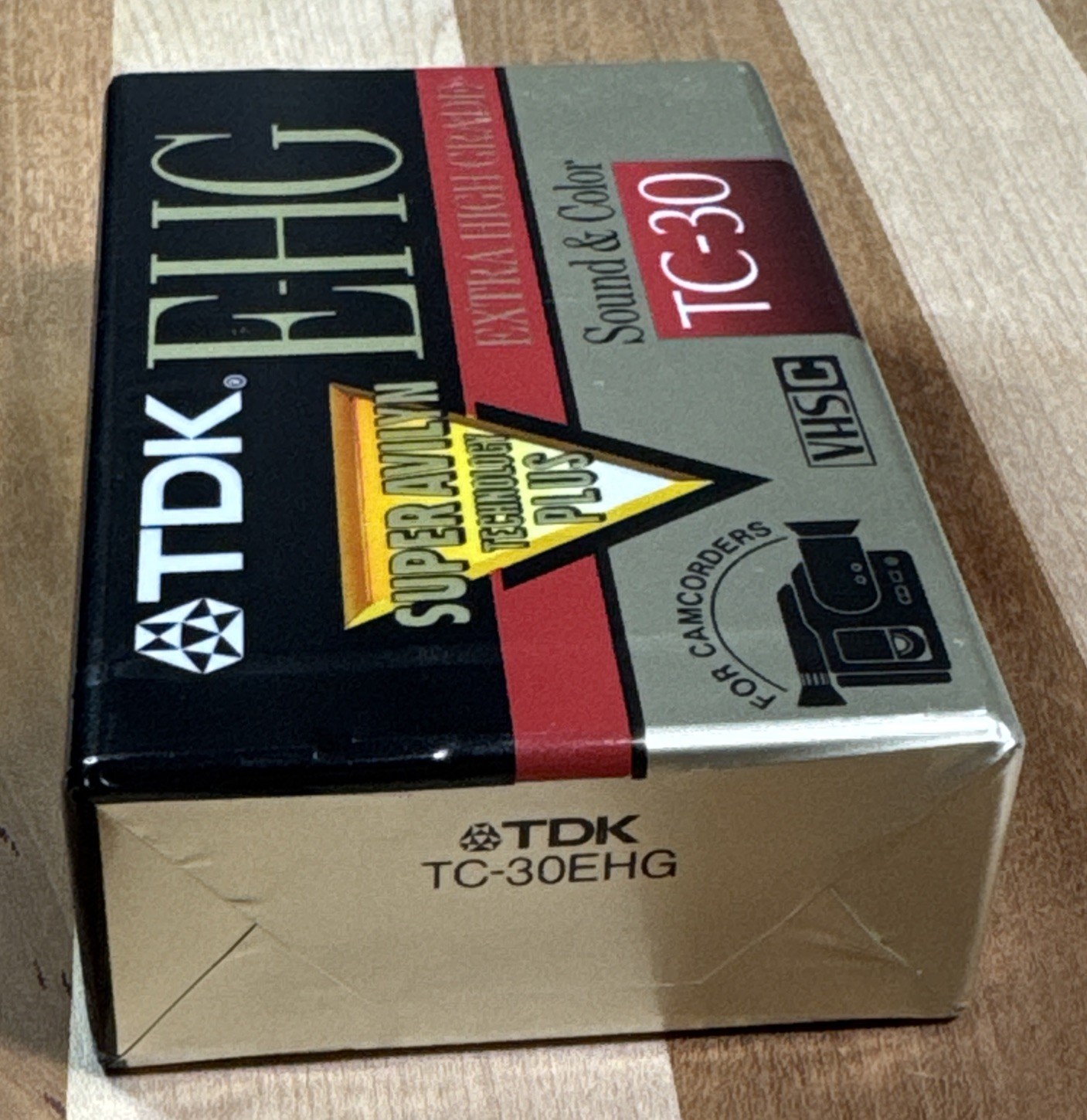 TDK Extra High Grade Sound And Color TC-30 VHS-C Cassette Tape For Camcorders