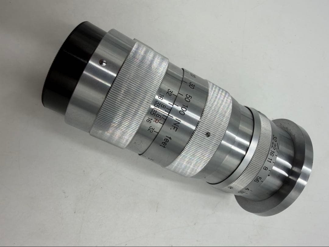 NIPPON Kogaku Nikkor-Q C 1 3.5 F 13.5Cm in Silver