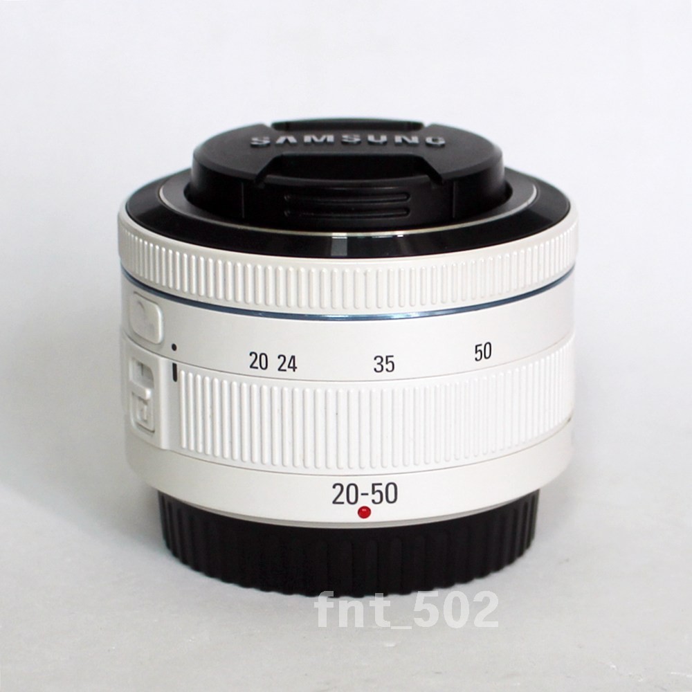Samsung NX1000 20.3MP Digital Camera w/ NX 20-50mm Lens, White [00K0D]