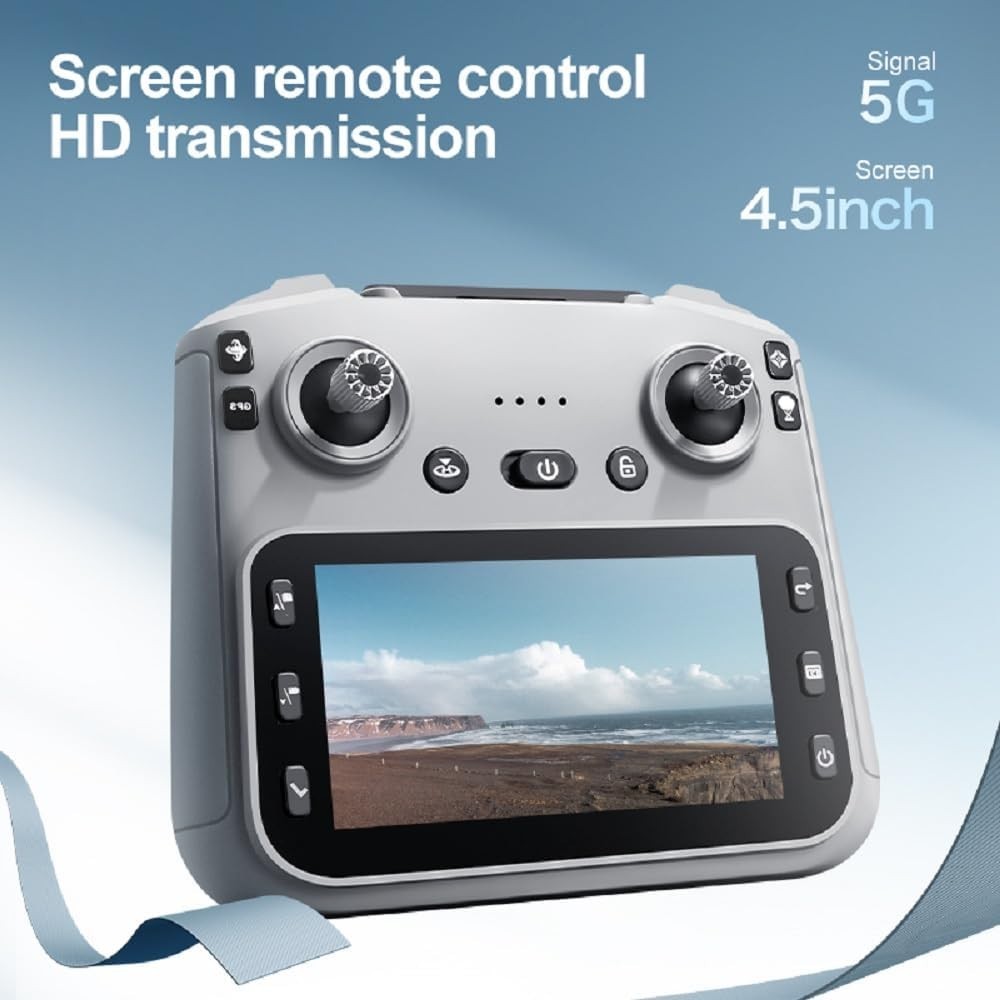 K19 Max GPS Drone with 4.5-inch Screen Controller with SD card, Unmanned Aerial