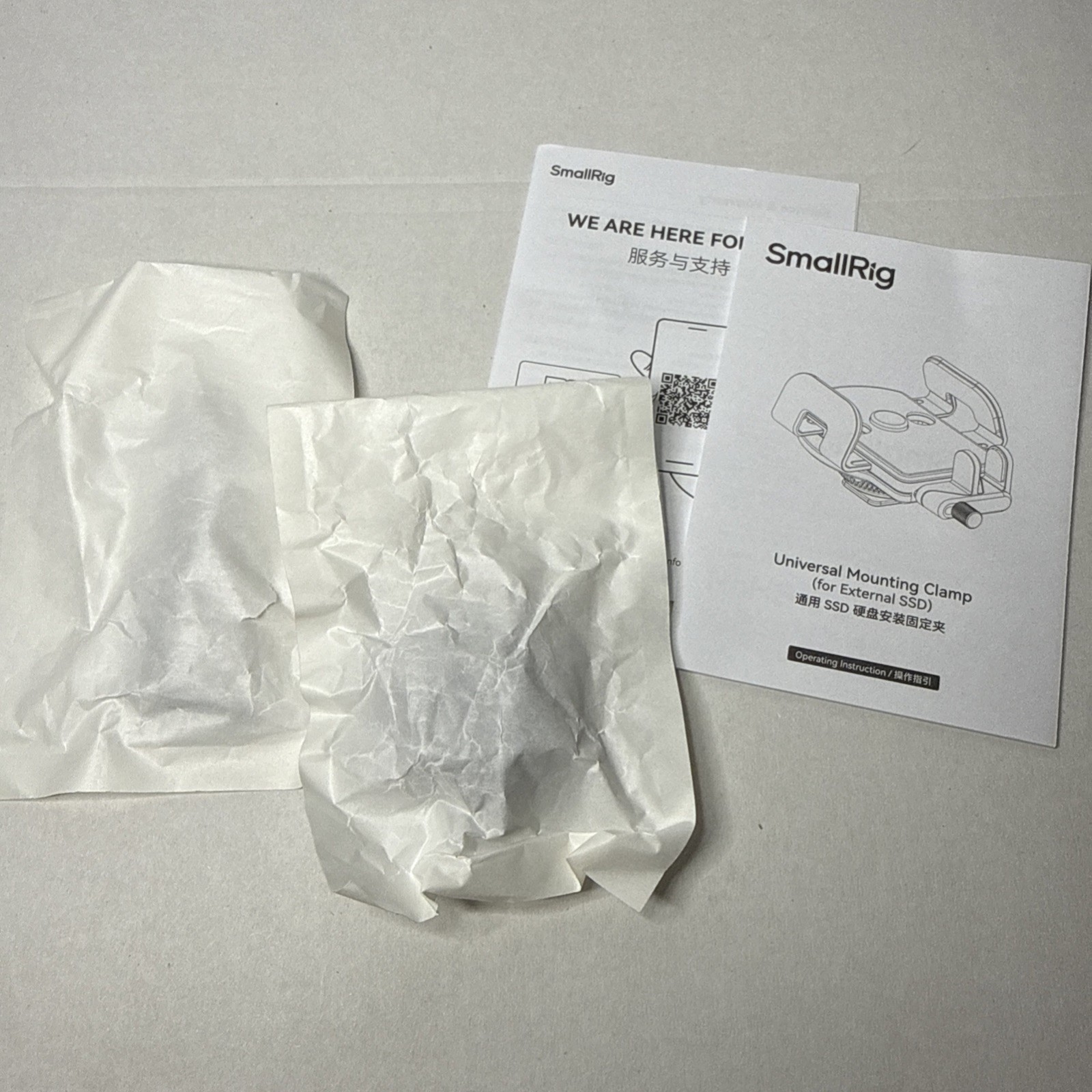 SmallRig Universal Mounting Clamp SSD Holder MagSafe Compatible New/Open Box