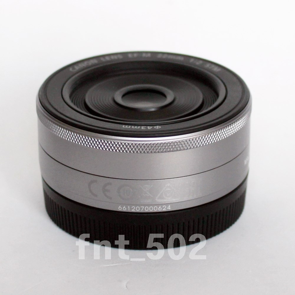 [Mint]Canon EF-M 22mm f/2 STM Wide Angel Lens for EF-M Mount, Silver