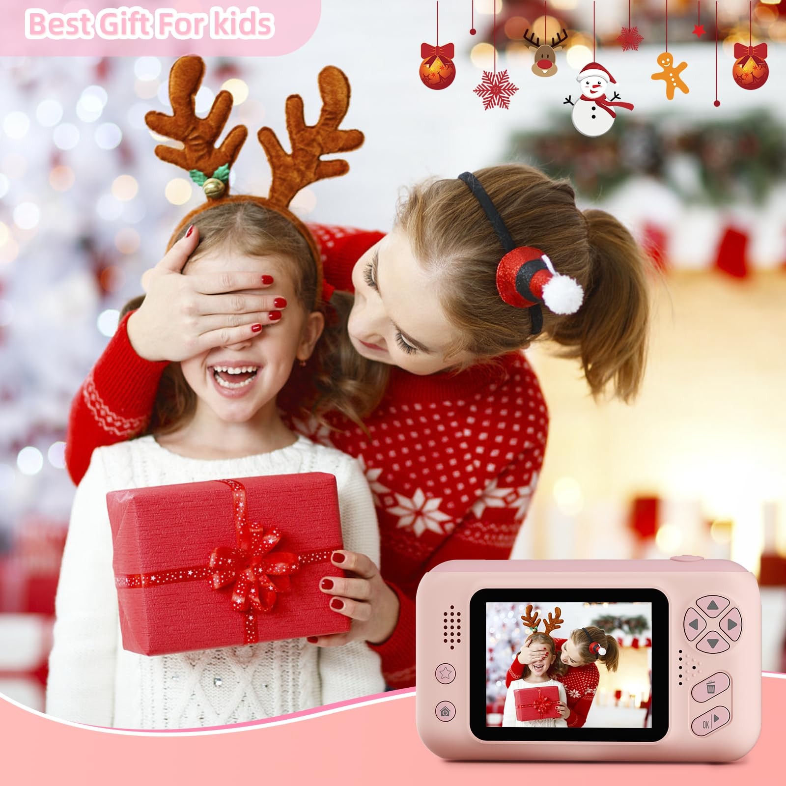 Makolle Upgrade Kids Selfie Camera,Chritmas Birthday Gift for 3-9 Years Old G…