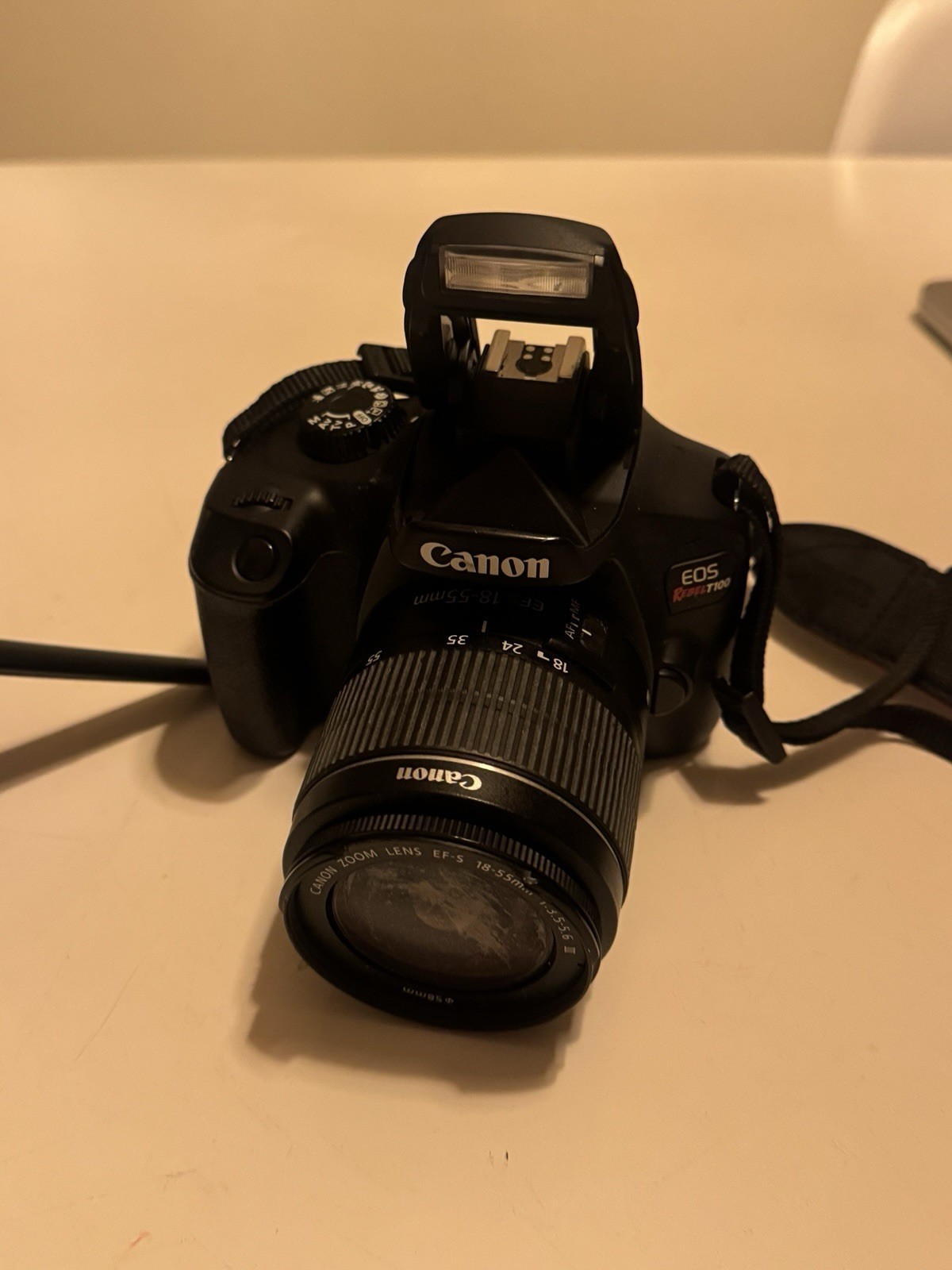 Canon EOS Rebel T100 / 4000D Digital SLR Camera With 18-55mm Lens Kit USA