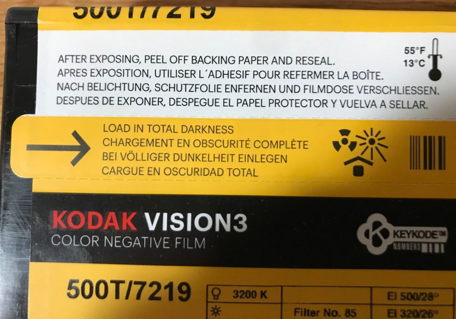 KODAK Vision 3 500T 7213 16mm Color Negative 100FT – NEW Fresh Kodak SEE VIDEO