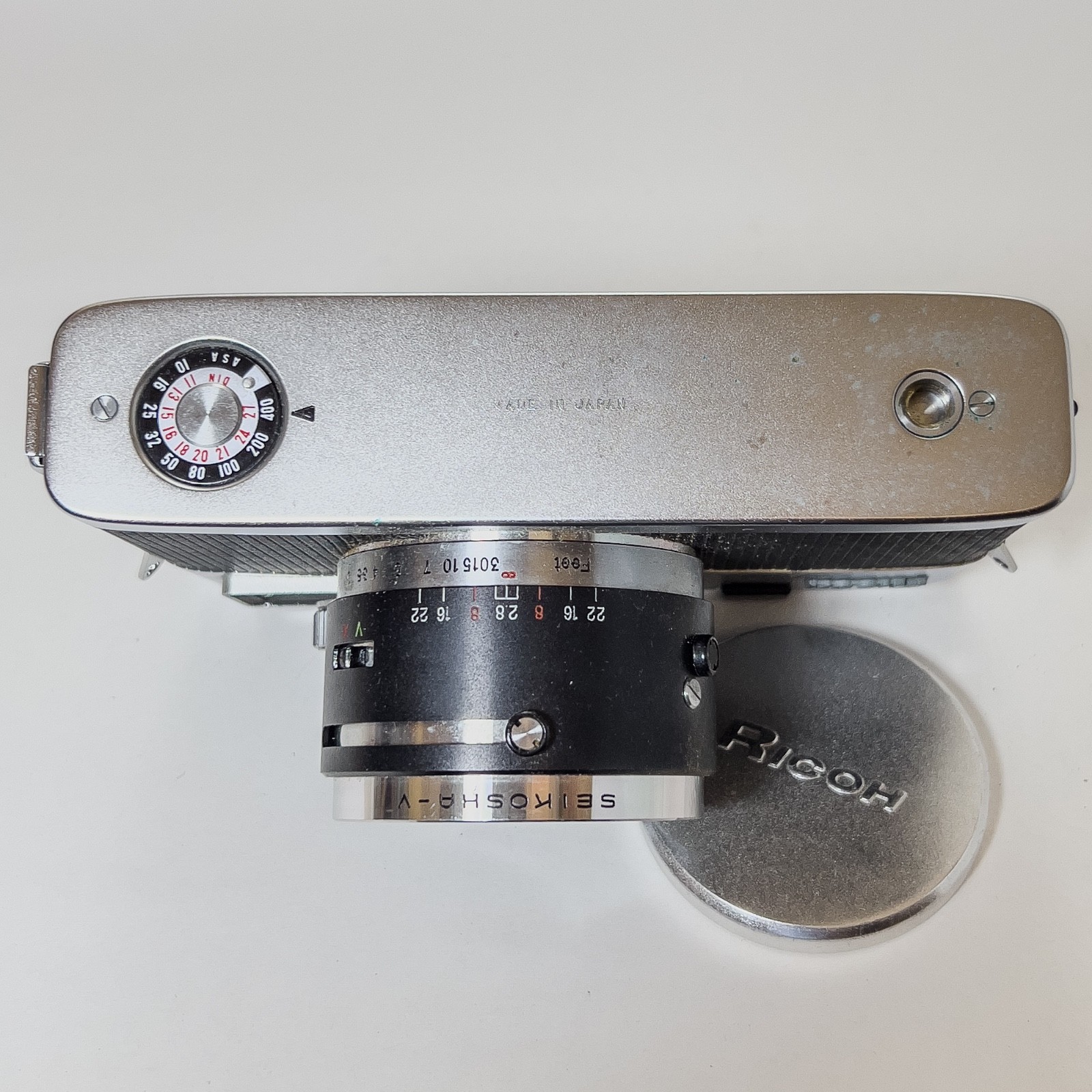 Ricoh Mate Rangefinder Camera 35mm with Instruction Booklet, Case, & Lens Cap