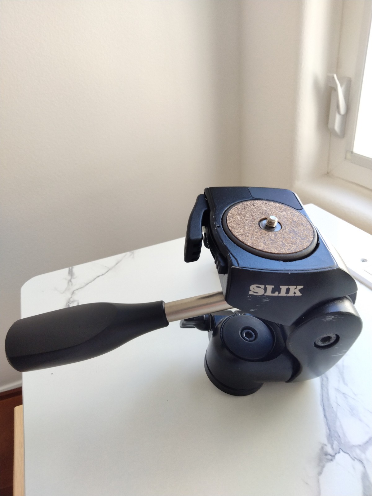 Slik 700DX Pro 3-Way Pan/Tilt Head with Quick Release For Camera Tripod
