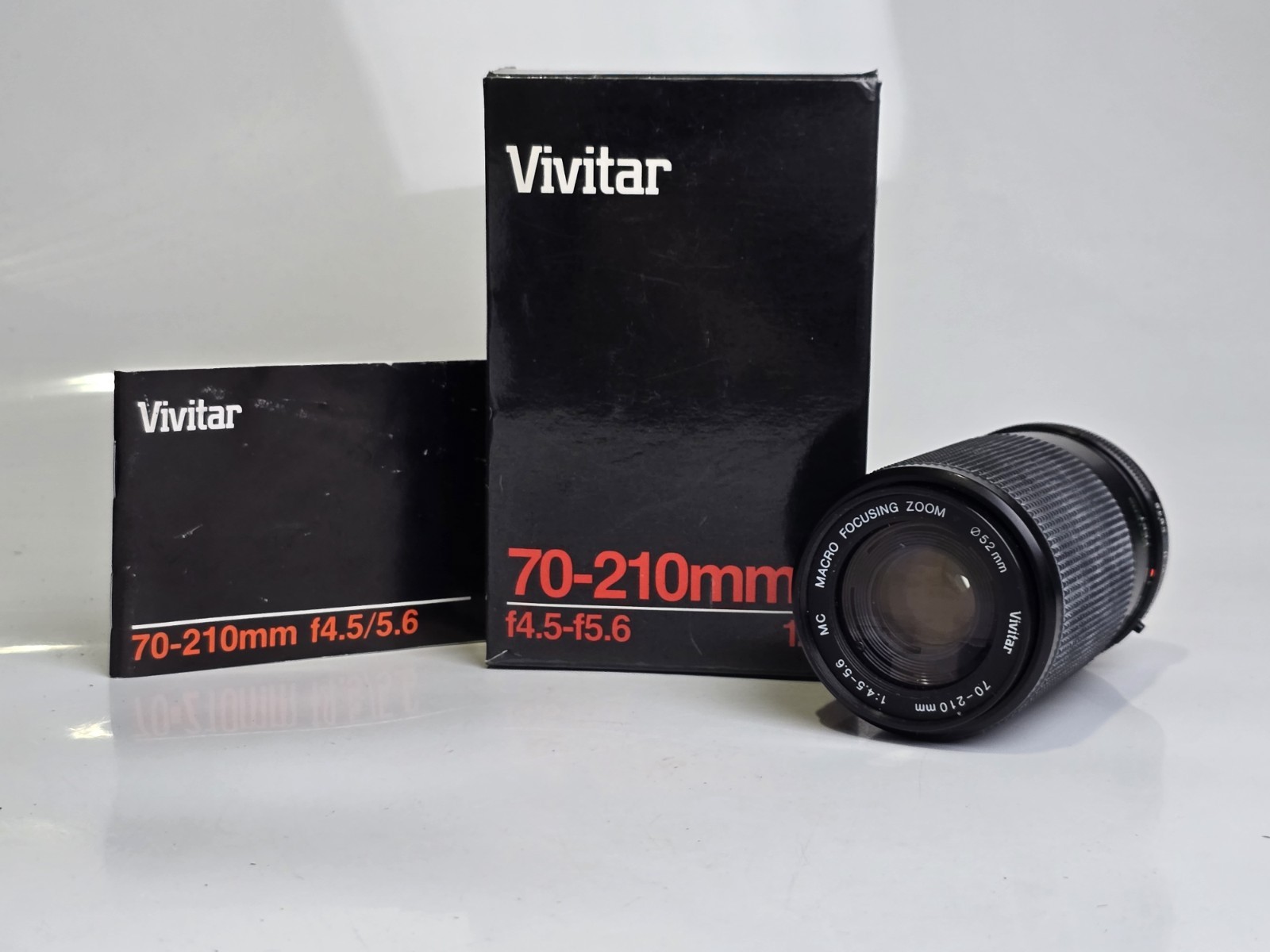 Vivitar 70-210mm f4.5 f5.6 Macro 1:4x Focusing Zoom 52 mm Lens