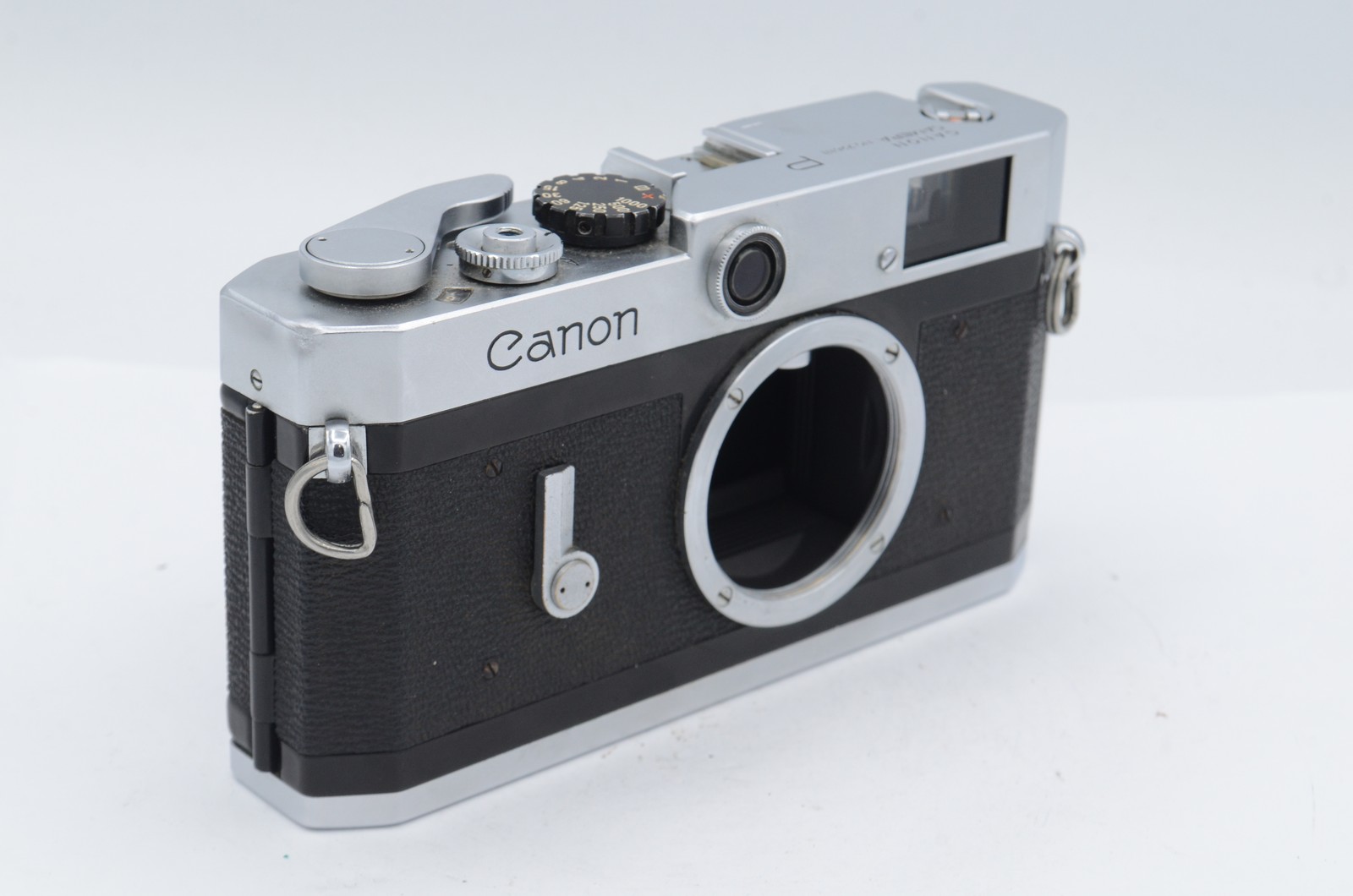 Canon P 35mm Film Rangefinder Camera Body, Chrome (Made in Japan)
