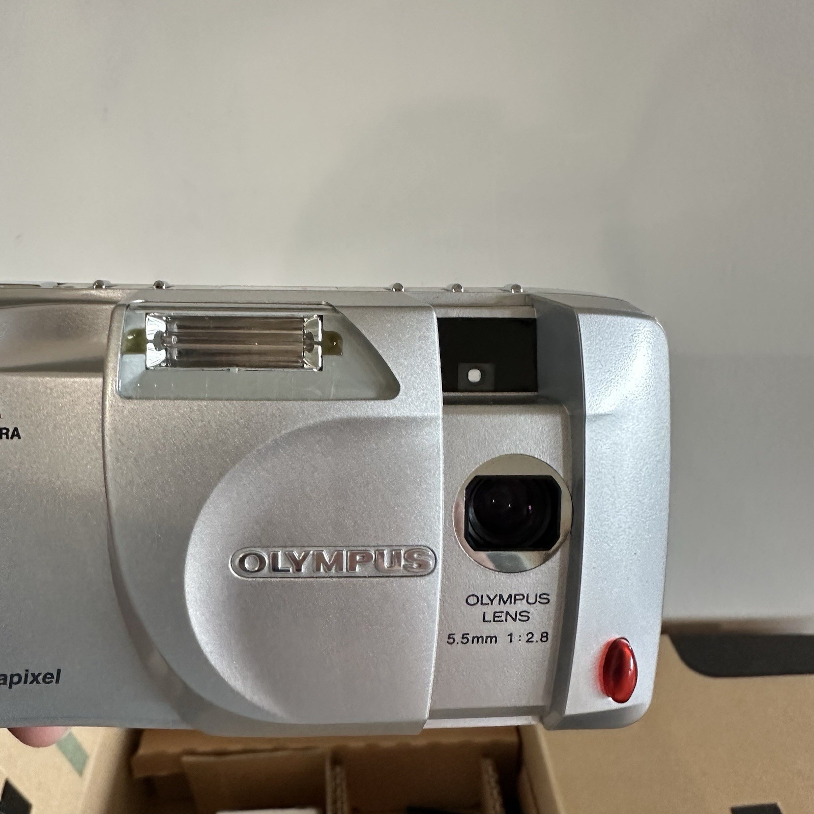 EUC Olympus Digital Camera Filmless D-360L 1.3 Megapixel Silver Tested