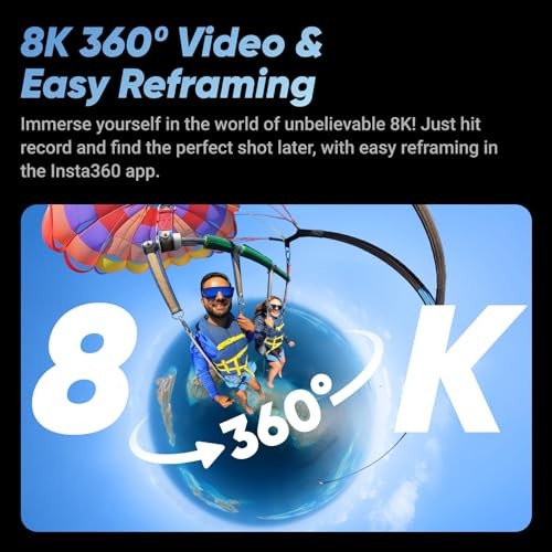 X4 Get-Set Bundle – 8K Waterproof 360 Action Get-Set Bundle -No Micro SD Card