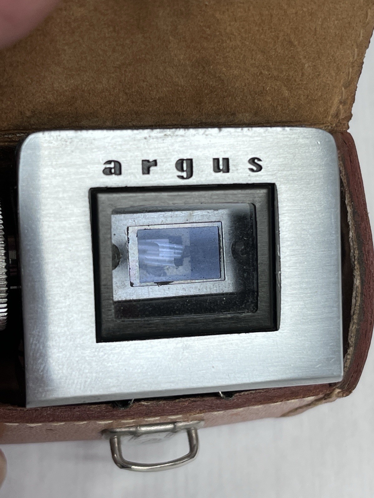 Vintage Argus C3 Black 35mm “Brick” Film Camera with Case, 100mm lens & Access.