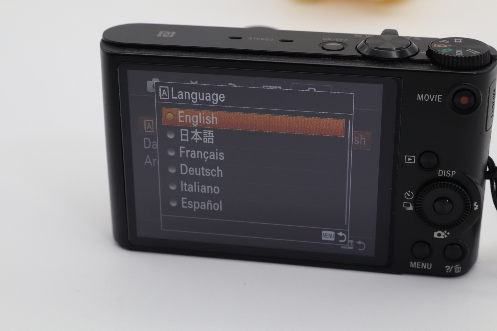 Black Sony Cyber shot DSC-WX350 18.2MP 20x Compact Digital Camera Full HD