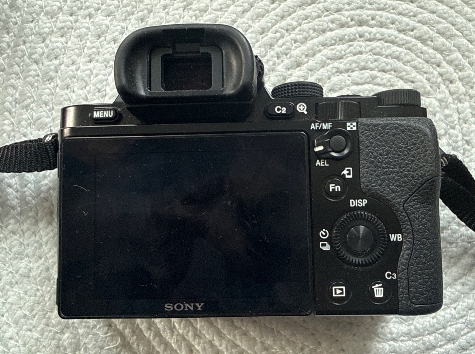 SONY Alpha A7 Mirrorless Digital Camera Black With Flash, Bag, and 28-70mm Lens