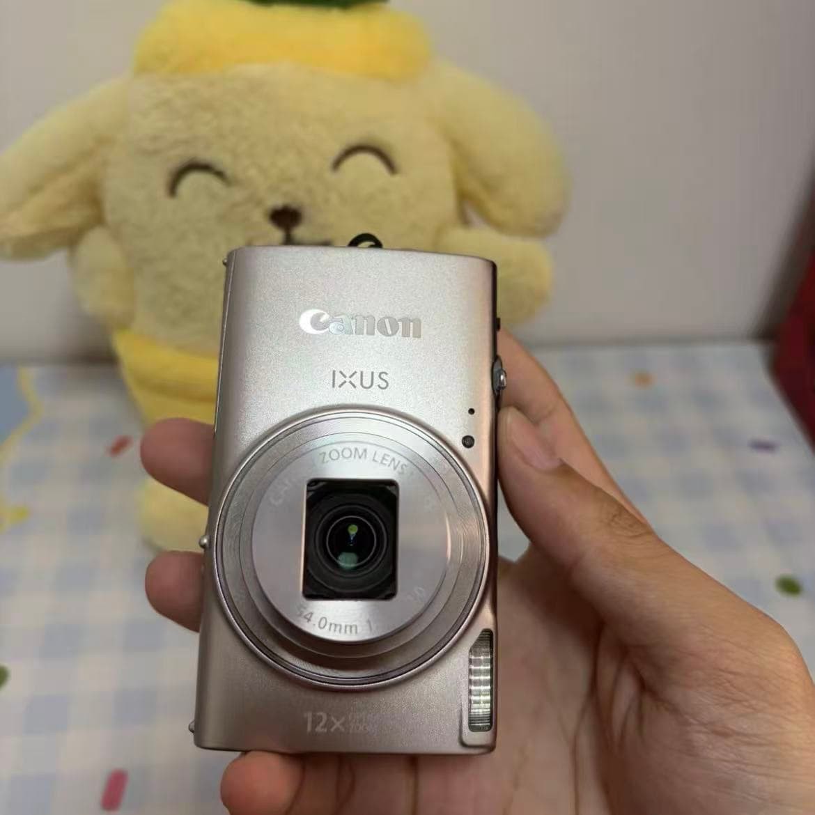 Canon IXUS 285 HS Digital Camera Silver Charger SD Battery Good Condition Tested