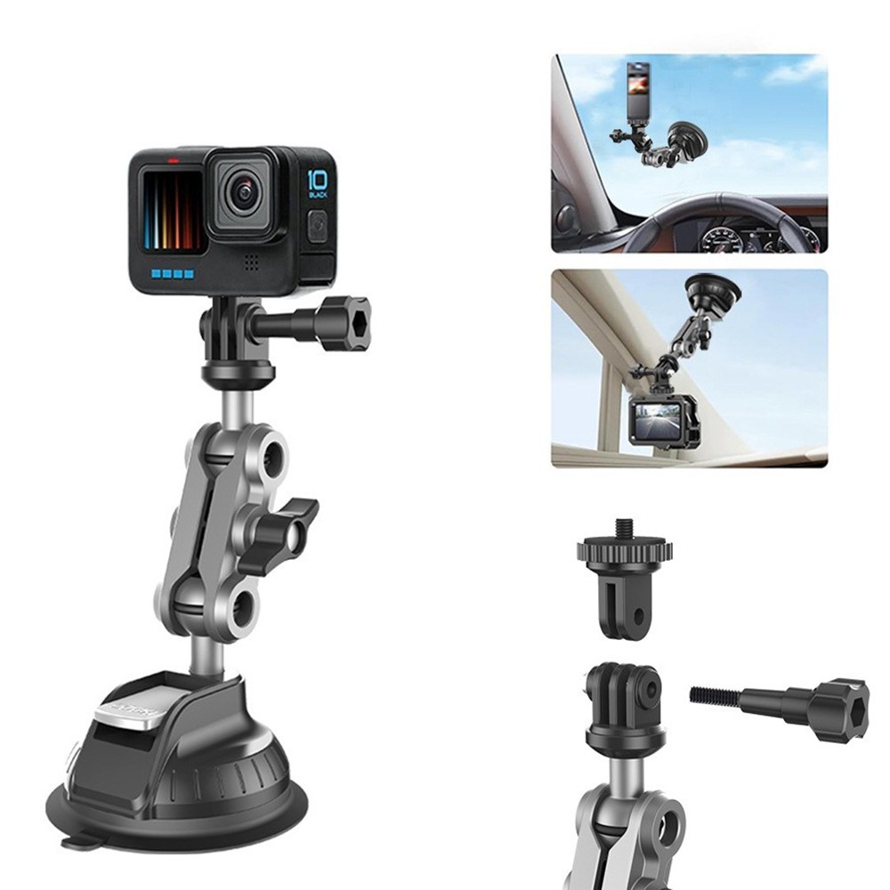 New Camera Holder Suction Cup Car Mount Stand for GoPro Hero DSLR Nikon Camera