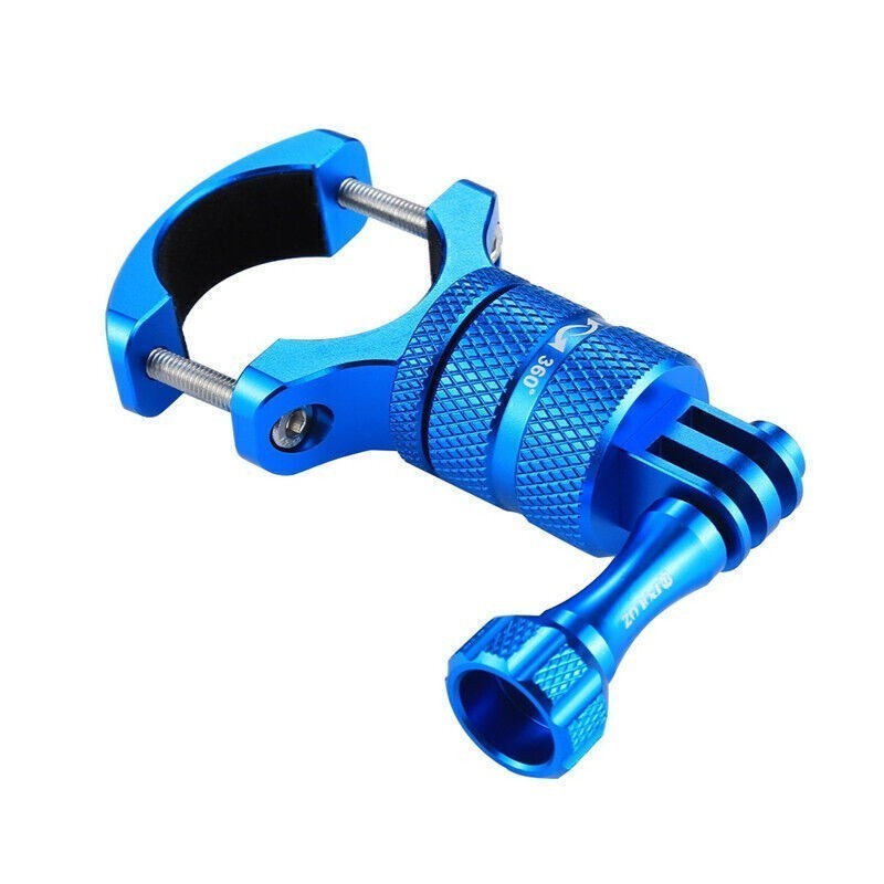 Bike Aluminum Handlebar Adapter Mount With Screw For GoPro HERO 9/8/7 Black/Max