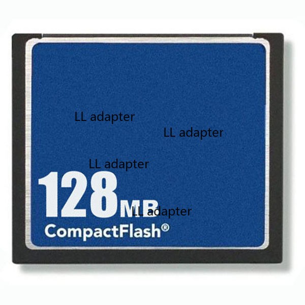 50 x 128MB Compact Flash Standard CF Memory Card Generic Brand New W/Cases