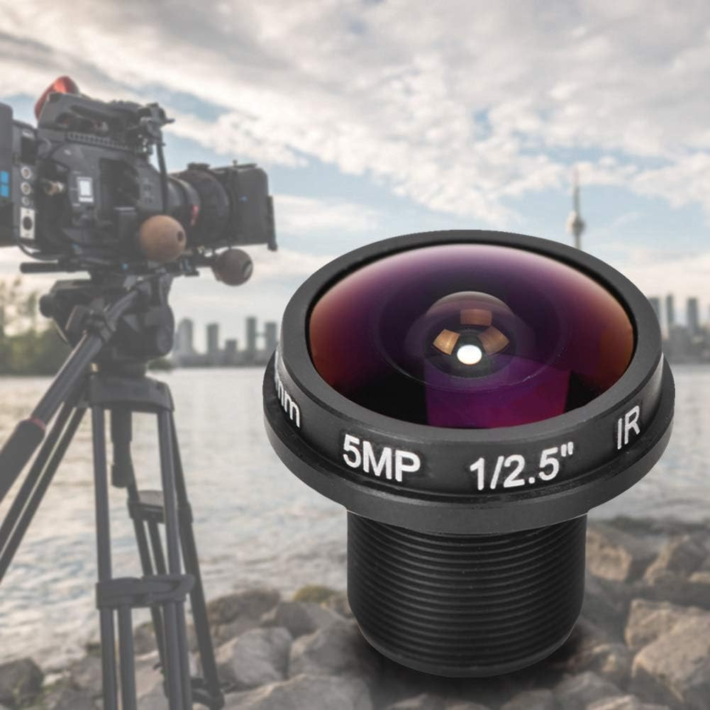 1.8Mm 180° Wide Angle Board Lens, HD 5Mp Fisheye View CCTV Wide Angle Camera for