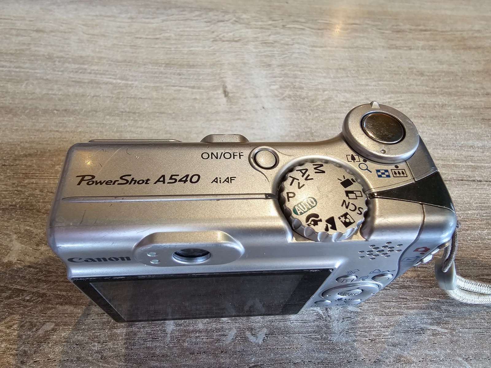 Canon PowerShot A540 Digital Camera 6MP 4x Optical Zoom