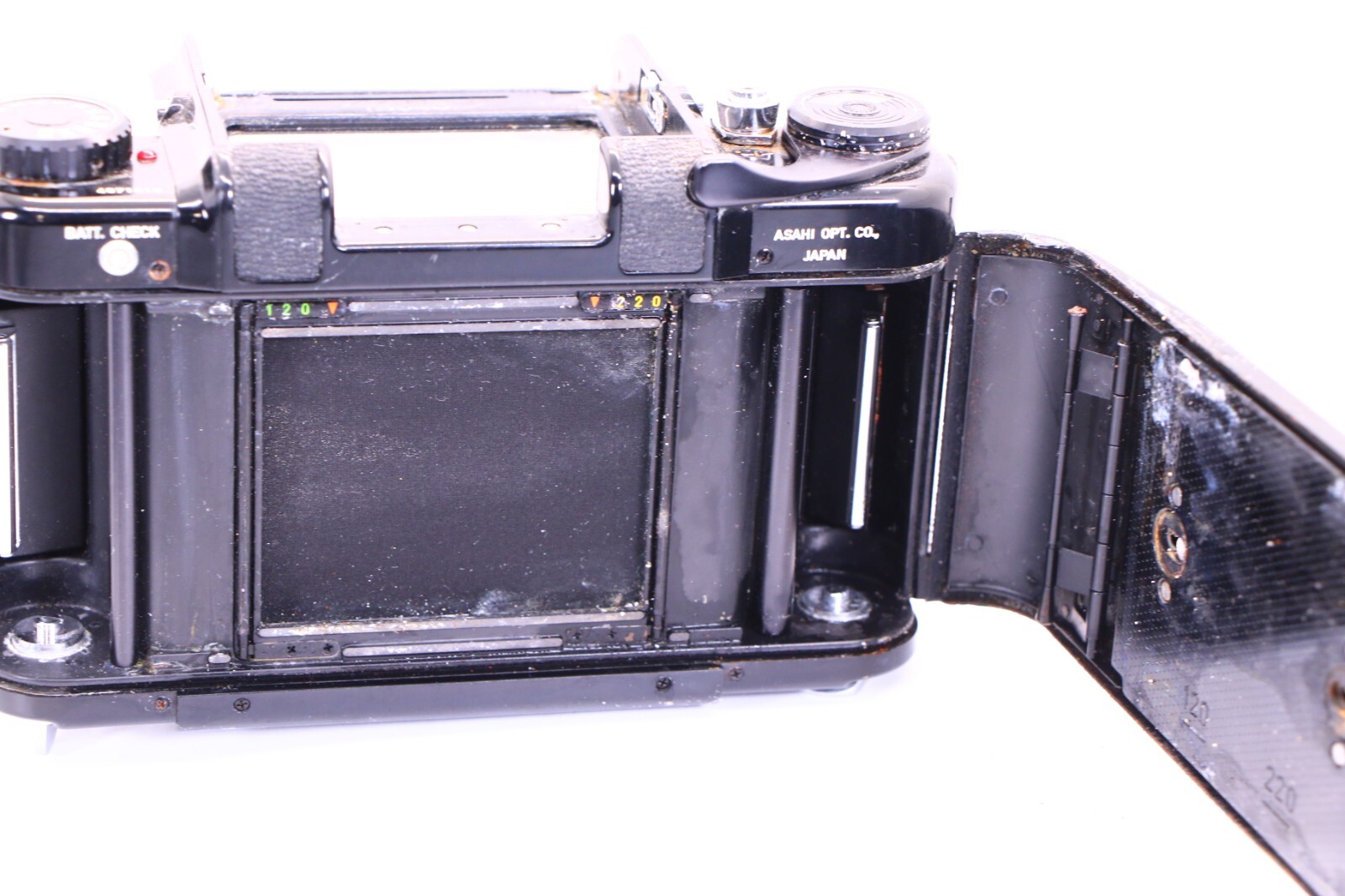 Asahi Pentax 6×7 67 Japan Film Camera Body 120 Medium Format SLR As Is/Parts