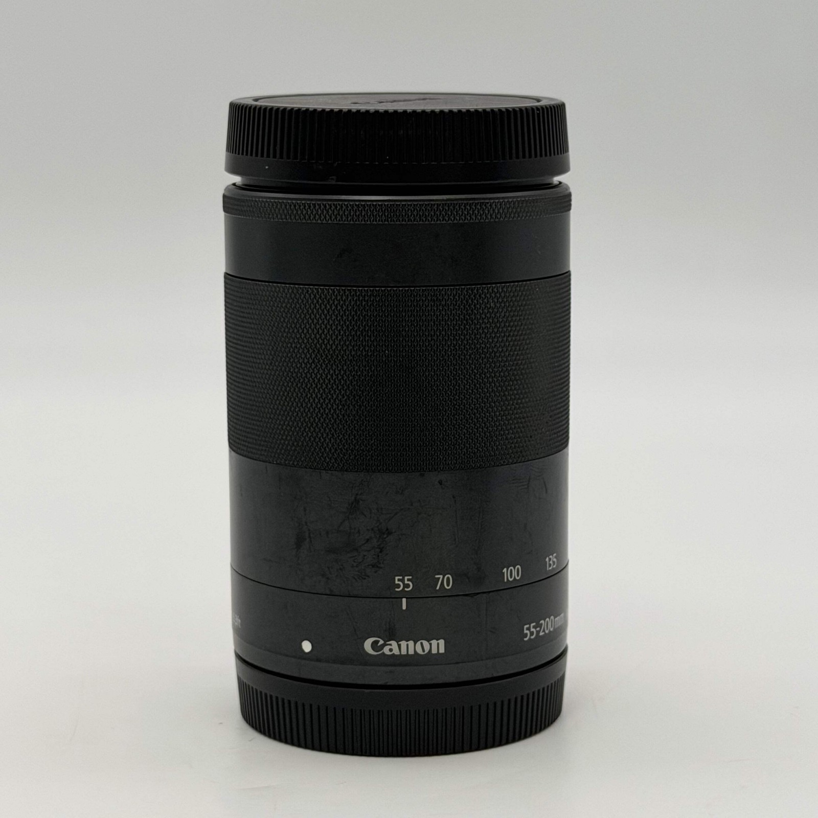 Canon EF-M 55-200mm f/4.5-6.3 IS STM Lens w/Caps