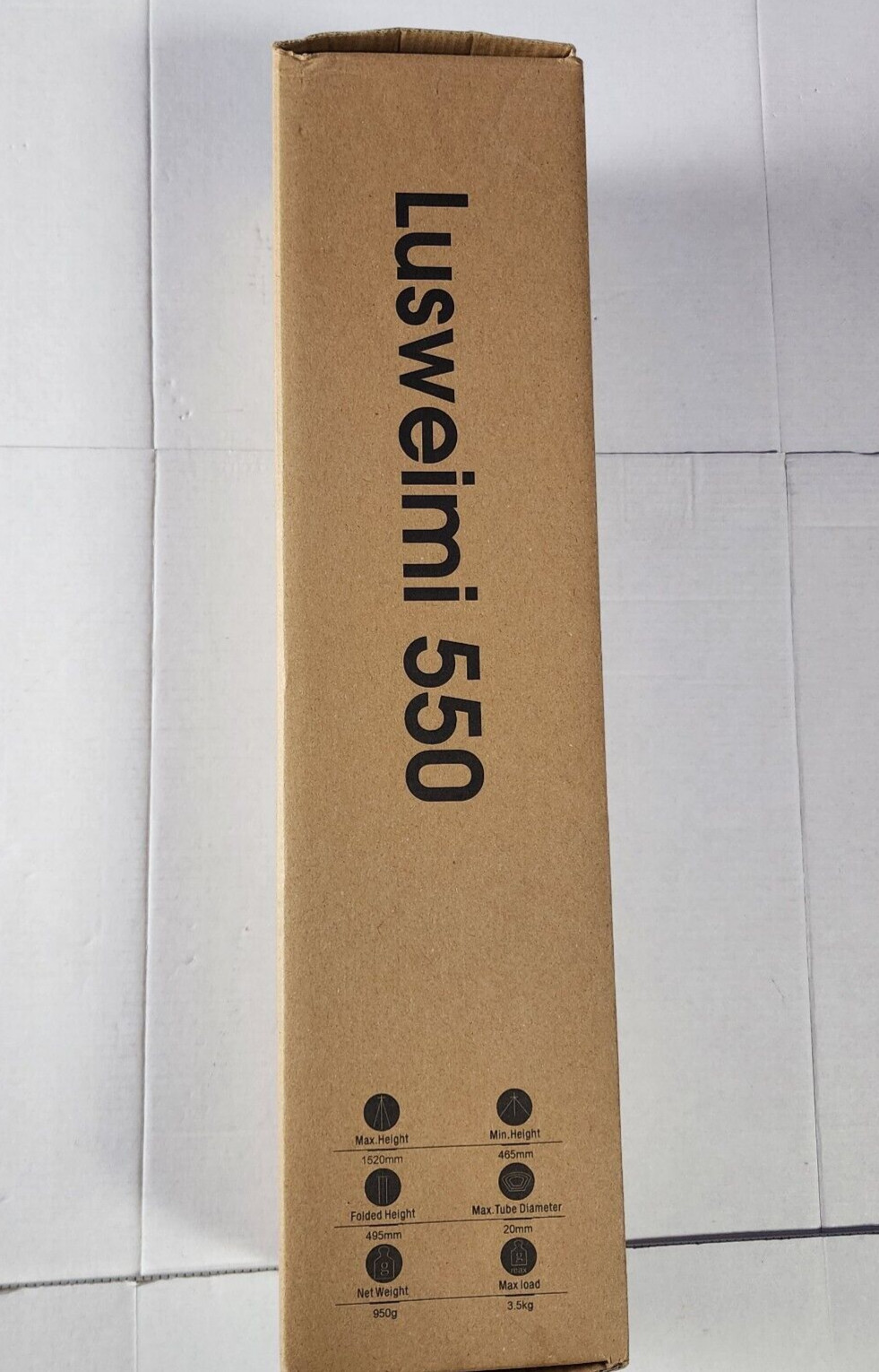 Lusweimi 550 Lightweight Tripod 60in Camera Tripod Stand Phone DSLR Camera New