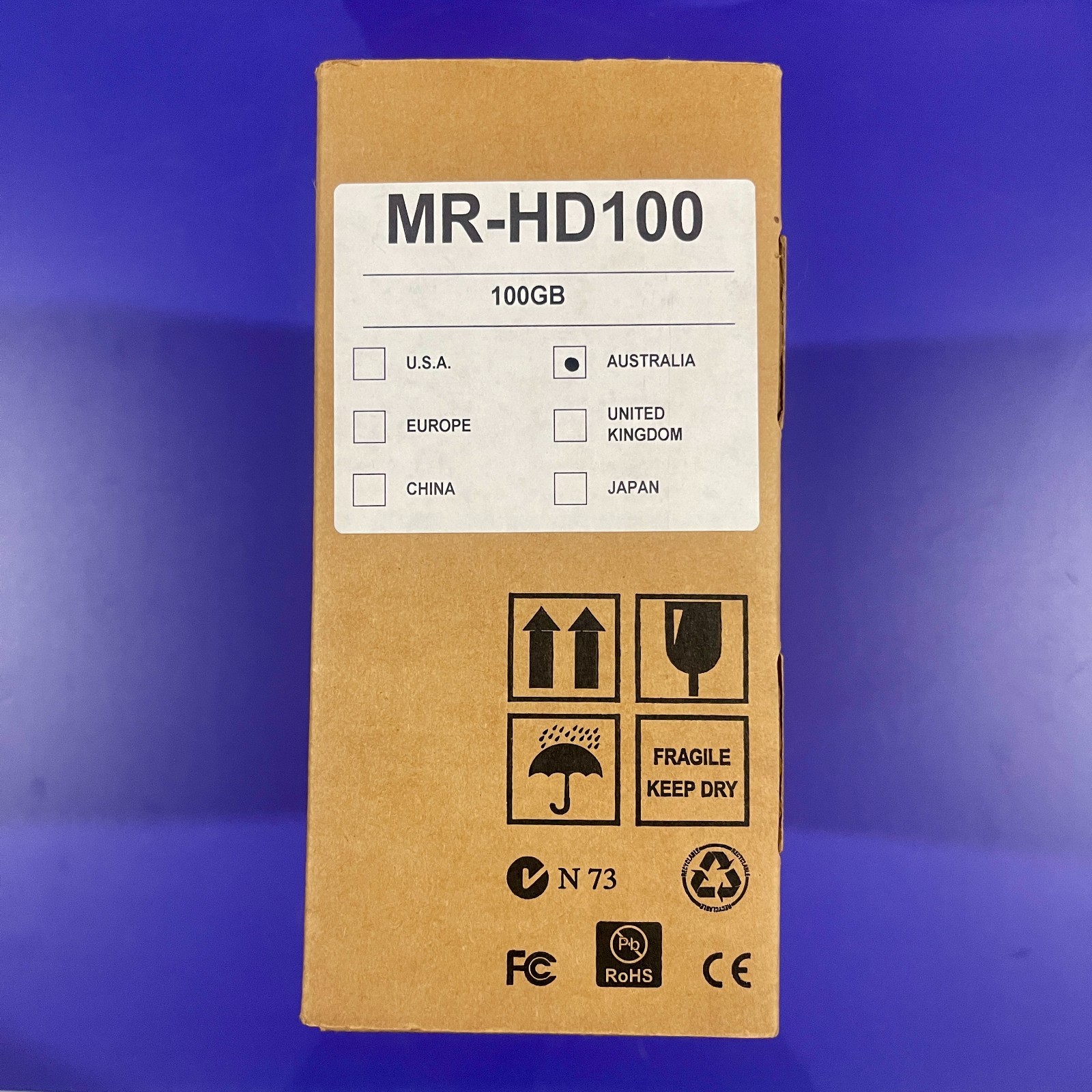 JVC ProHD MR-HD100 Portable Media Recorder 100GB – Brand New – FREE TRACKED POST