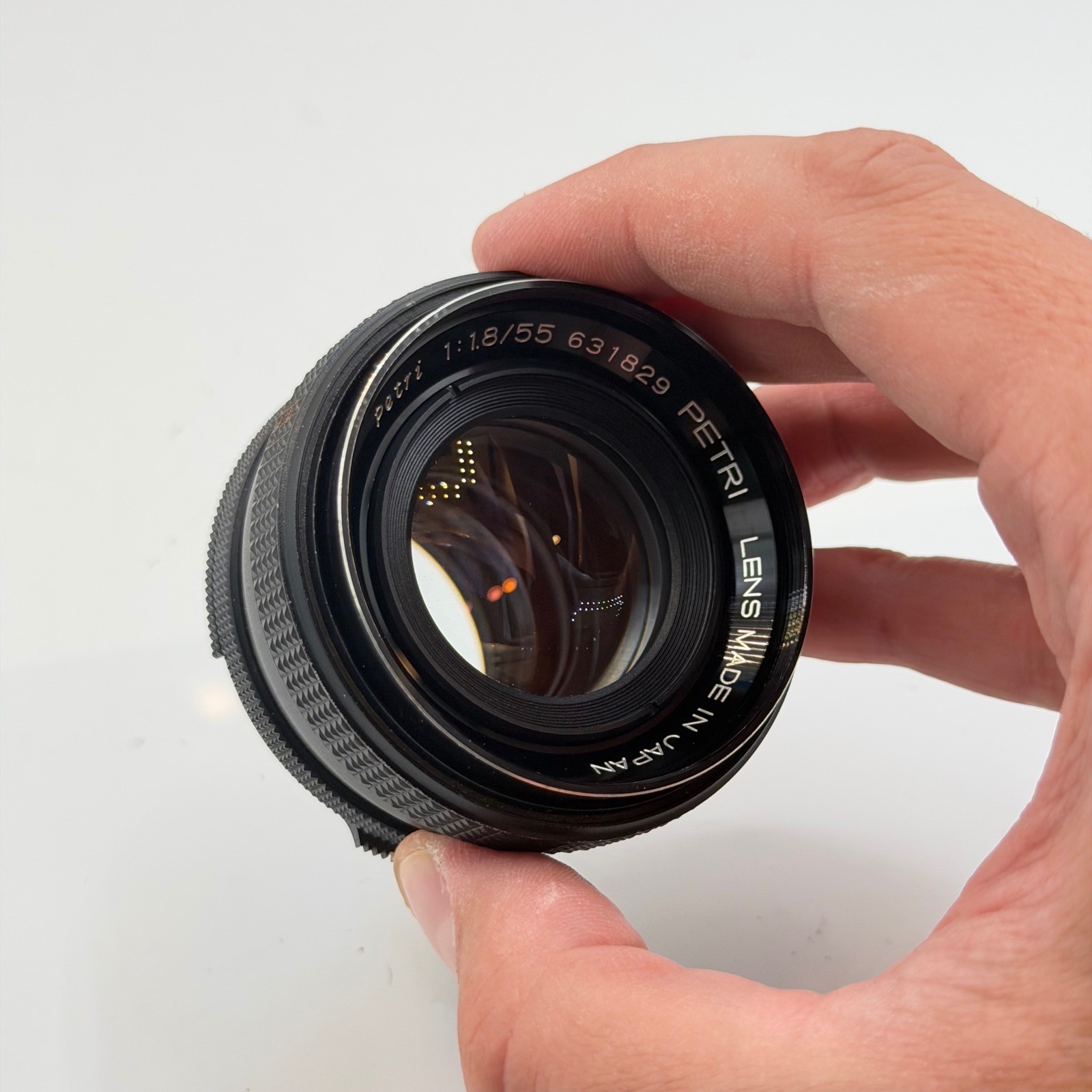 Petri CC Auto 55mm f1.8 Vintage Prime Lens Made in Japan 631829 Good Condition