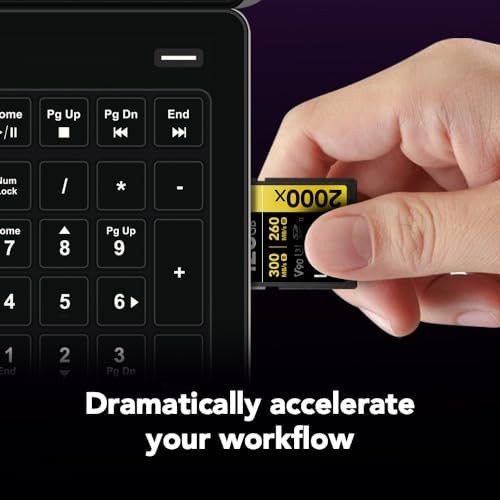 128GB Professional 2000x SD Card, UHS-II, C10, U3, V90, Full HD, 8K, Up To 30…