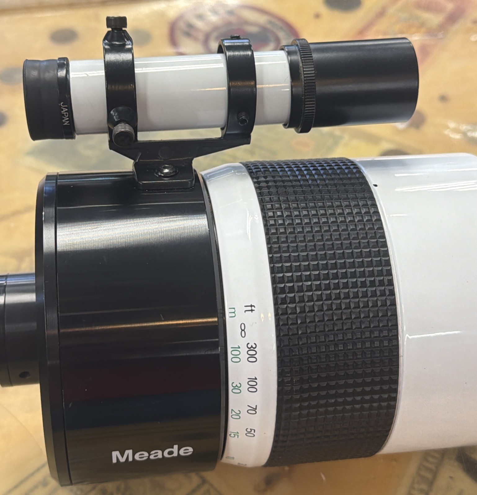 Meade 1000mm f/11 Mirror Spotting Scope D=90mm T-Adapter w/ Eye Piece