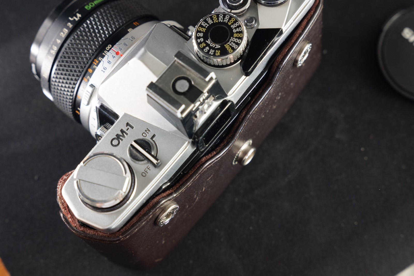 Olympus OM-1 35mm SLR Film Camera w/ 50mm f1.4 silver nose – Film Tested