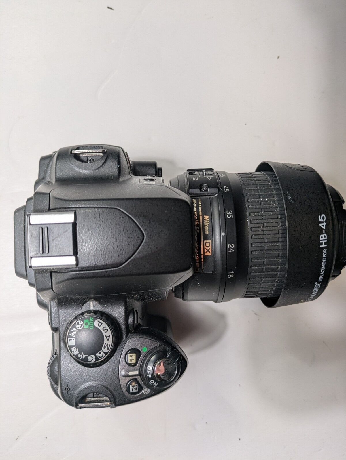 Nikon D40 6.1MP Digital SLR Camera Body Silver Edition 3x Zoom Autofocus Tested