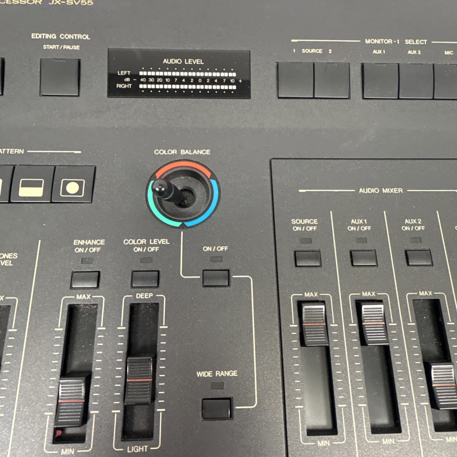 JVC JX-SV55 Video Editing Processor Works