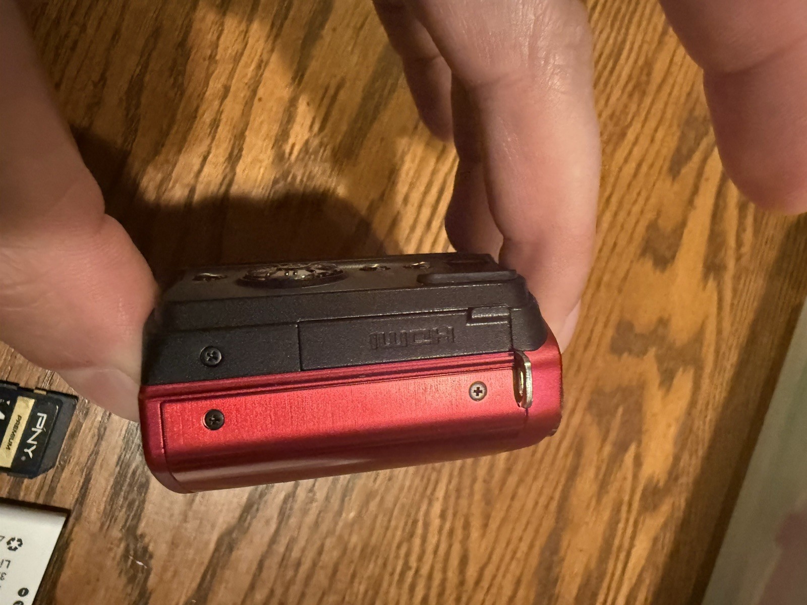 Olympus SZ-14 Digital Camera Red 14.0MP w/ 2 Battery, Charger & SD Tested